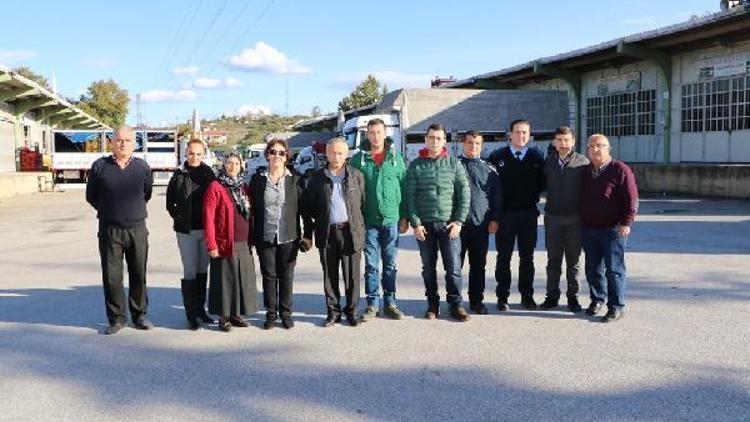 Güner, Sebze ve Meyve Halinde incelemelerde bulundu