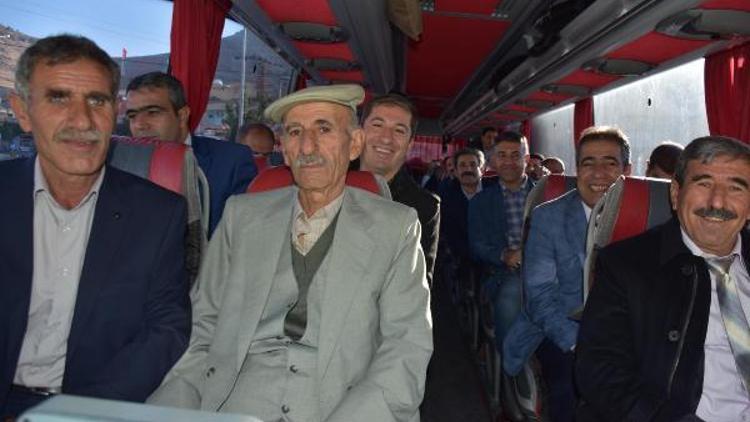 Derikteki 56 muhtar, İstanbul, Çanakkale ve Edirne gezisine çıktı