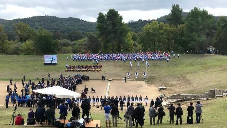 ÇOMÜ, Kış Olimpiyatları Meşale Töreni’nde temsil edildi