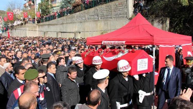 Şehit Uzman Çavuş Gökhan Kurak, Zonguldakta toprağa verildi