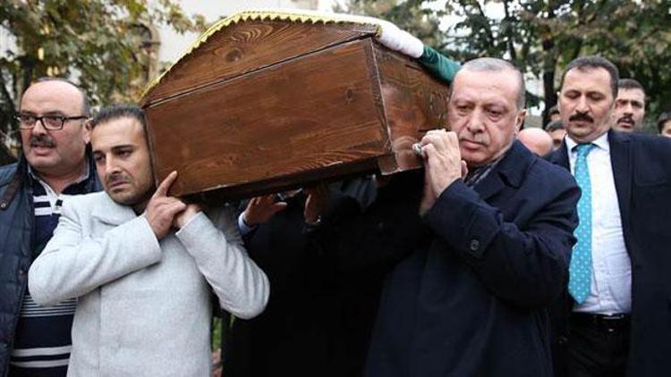 Cumhurbaşkanı Erdoğandan sınıf arkadaşına son görev