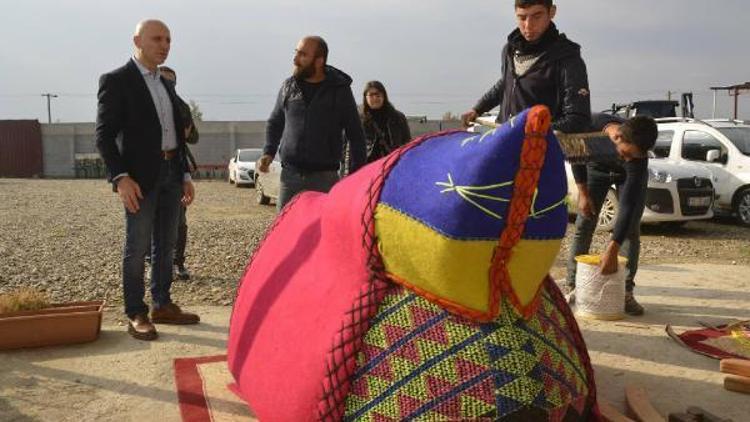 Denizlide develere havut giydirme töreni