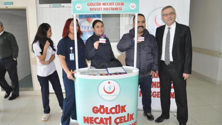 Gölcükte 1 saatte 27 kişi organ bağışında bulundu