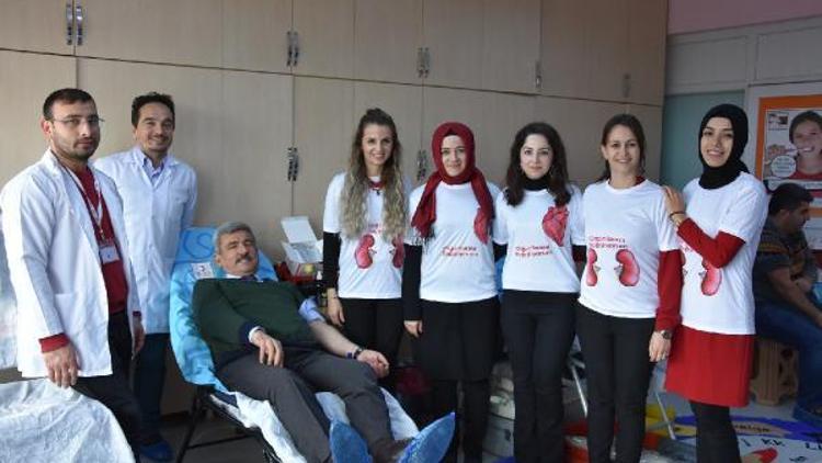 Vezirköprüde kan ve organ bağışı kampanyası