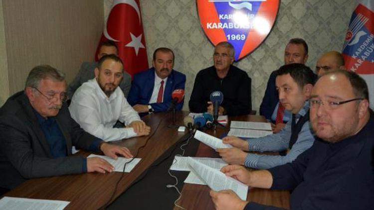 Kardemir Karabükspor Başkanı Tankut ve yönetimi istifa etti