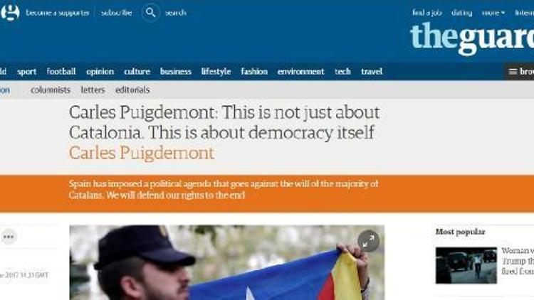 Katalan lider : Haklarımızı sonuna kadar savunacağız