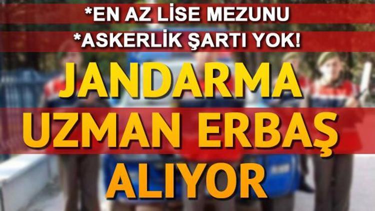 Jandarma uzman erbaş alımı kriterleri nelerdir Jandarma uzman erbaş başvurusu