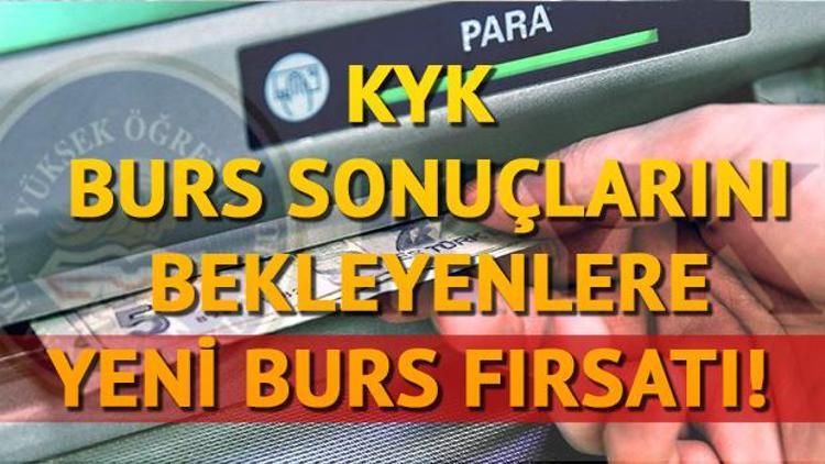 KYK burs sonuçları için bekleyenler TDK fırsatı KYK burs sonuçları ne zaman açıklanır