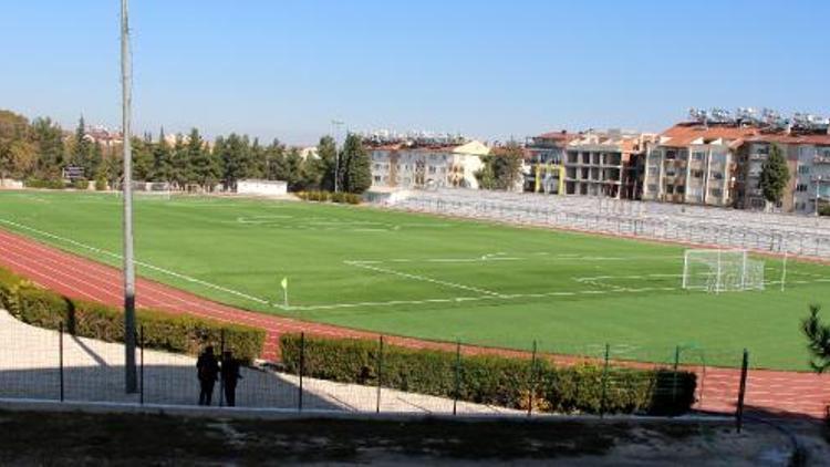 Gazi Atatürk Stadında çalışma bitti