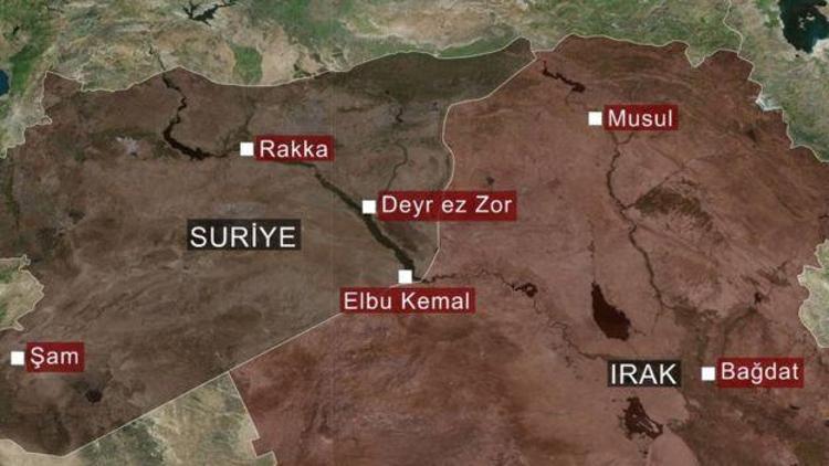 DEAŞın Irak ve Suriyedeki son toprakları: Fırat Vilayeti