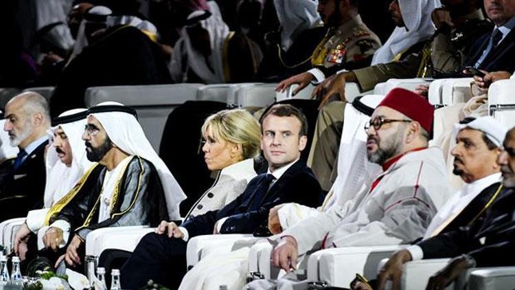 Abu Dabi’deki Louvre Müzesi’ni Macron açtı