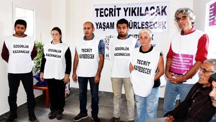 Öcalan için Bodrum HDPde açlık grevi