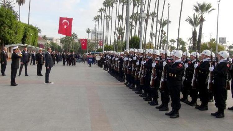 Mersinde Atatürk, törenlerle anıldı