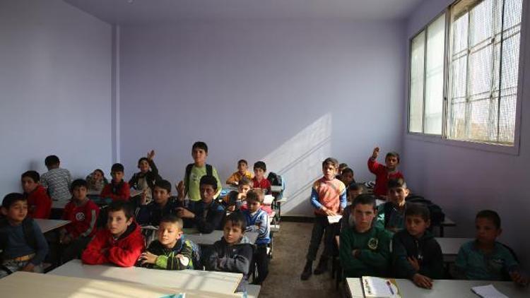 İHH, Suriyede okul onarıyor