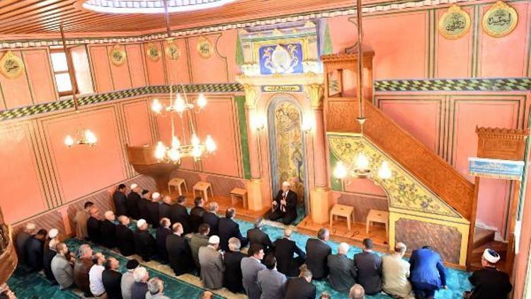 108 yıllık Hacıkaplanlar Camii ibadete açıldı
