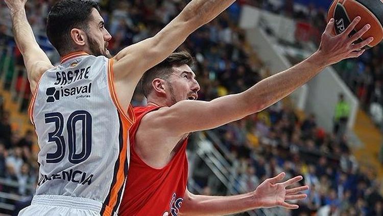 CSKA Moskova liderliğe yükseldi Euroleaguede...