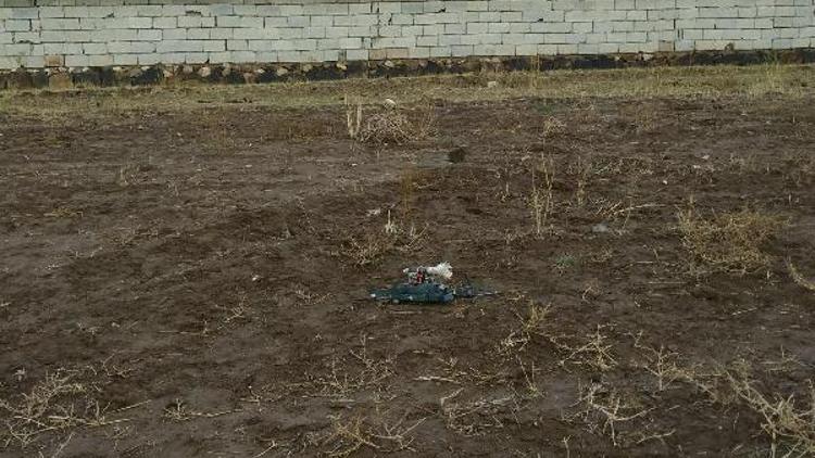 Ağrıda PKKnın bomba yüklü droneu ele geçirildi (2)