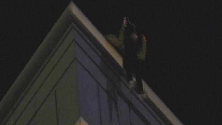 (Özel Haber)- Otelin çatısına çıkan kadın kendini metrelerce yükseklikten boşluğa bıraktı