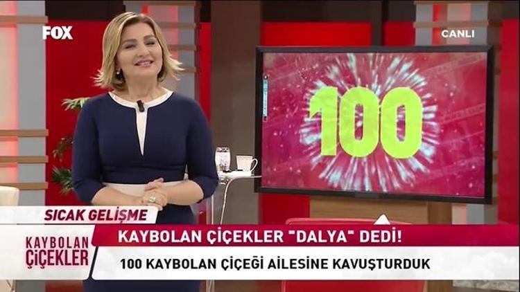 Kaybolan Çiçekler 100üncü kayıp çocuğu buldu