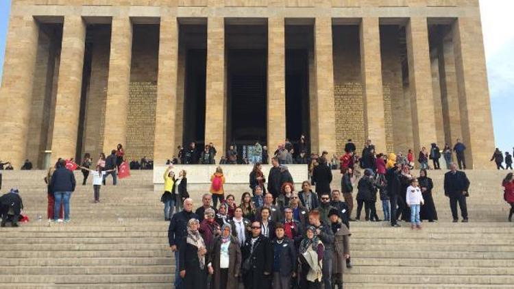 Mezitliler Anıtkabir’de Atatürkün huzuruna çıktı