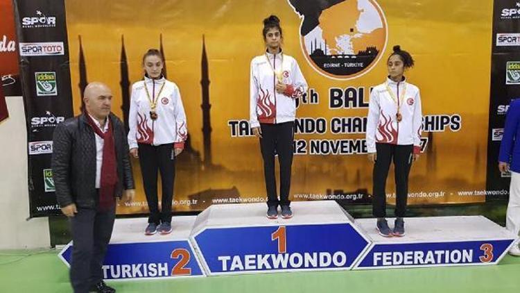 Osmaniyeli Taekwondocu Balkan Şampiyonu oldu