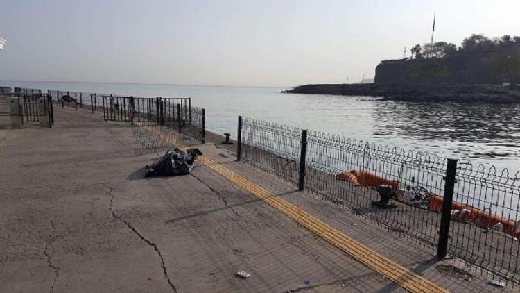 Trabzonda denizde erkek cesedi bulundu