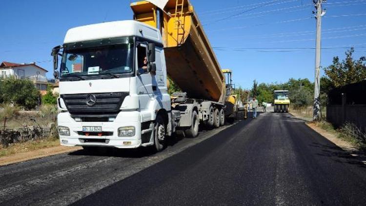 Duacıda yollar yenileniyor