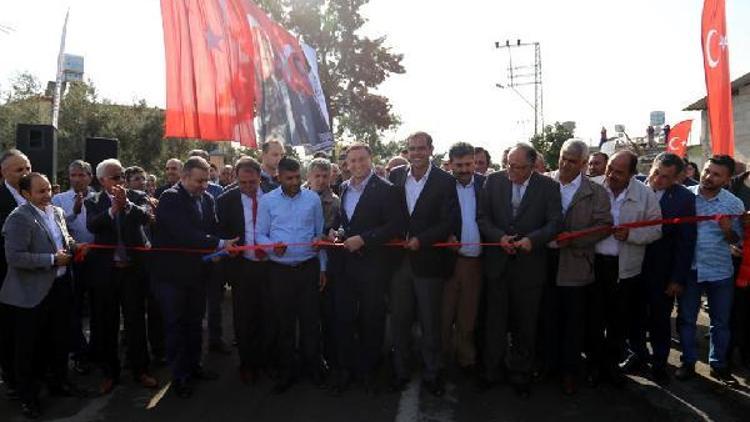 Kumluda  asfalt yolun açılışı yapıldı