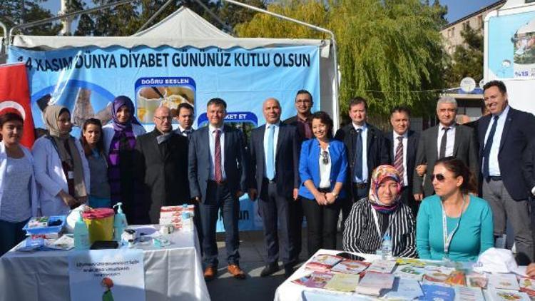 Kırıkkalede dünya diyabet günü etkinliği