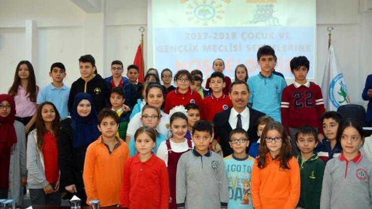 Ereğli belediyesi çocuk ve gençlik meclisi seçimi yapıldı