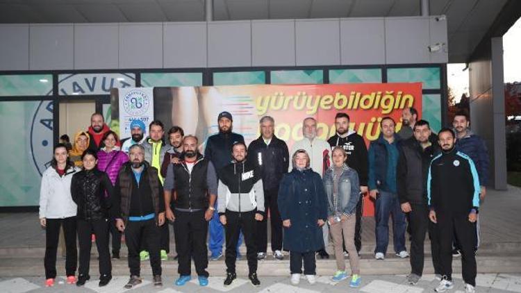 Arnavutköy Belediyesi’nden “Sağlıklı Yürüyüş” kampanyasına destek