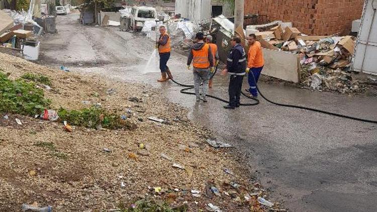 Roman Mahallesinde kapsamlı temizlik