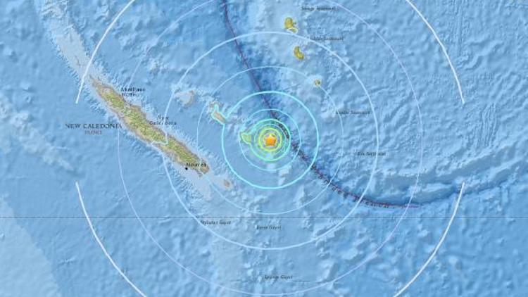 Yeni Kaledonyada deprem