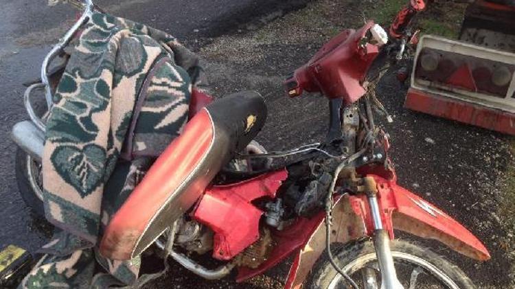 Nusaybin’de TIRın çarptığı motosikletin sürücüsü öldü
