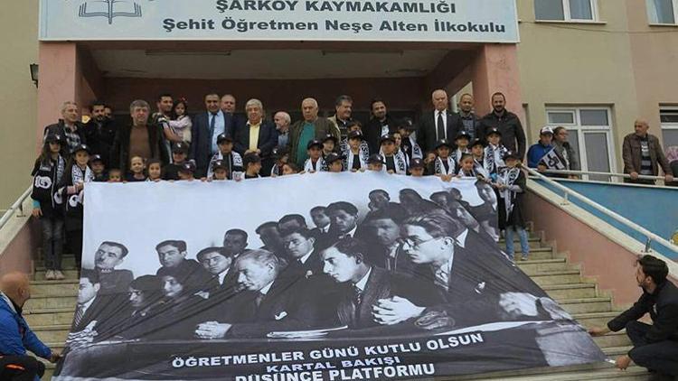 Kartal Bakışından Şehit Öğretmen Neşe Alten okuluna destek