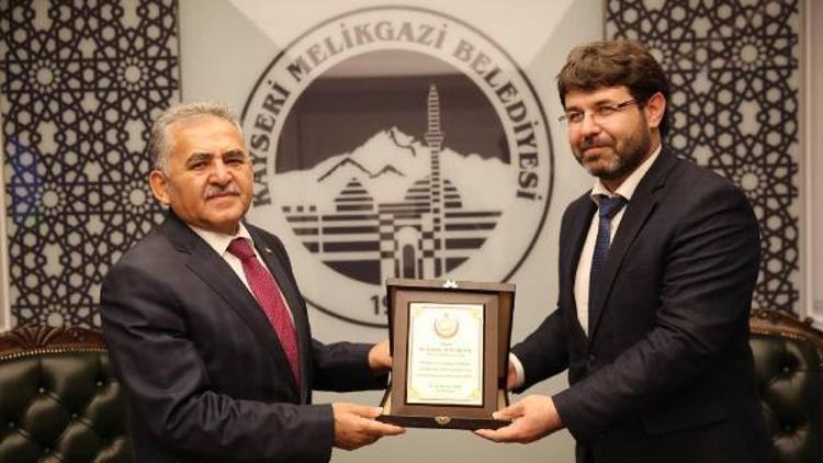 Melikgazi Belediyesine  İmam Hatip ortaokulundan ziyaret