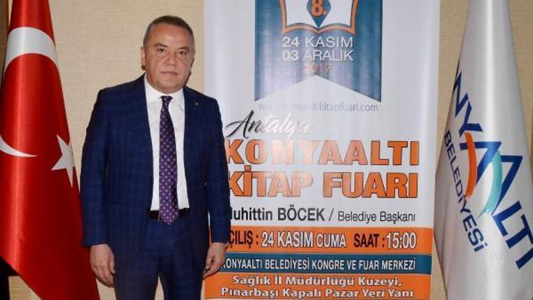 Antalya Konyaaltı Kitap Fuarı açılıyor