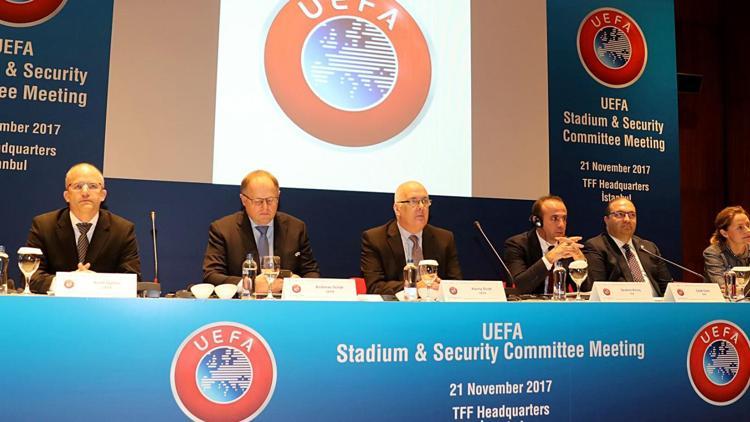 UEFA Stadyum ve Güvenlik Komitesi Toplantısı Rivada yapıldı