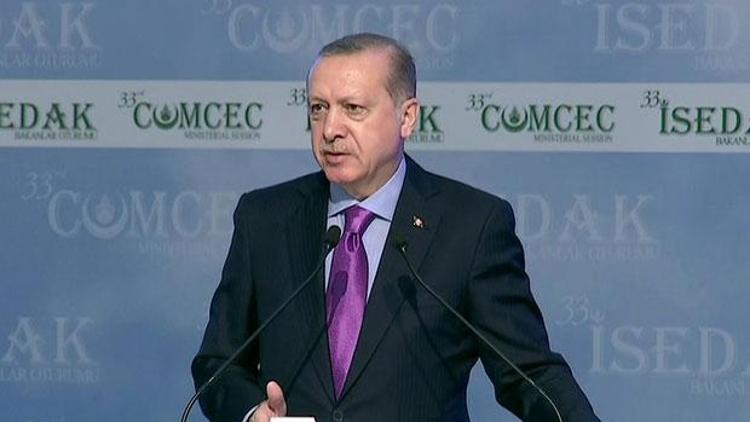 Erdoğan: Müslümanlar kendilerine biçilen rolü sorgusuz sualsiz kabul edemez