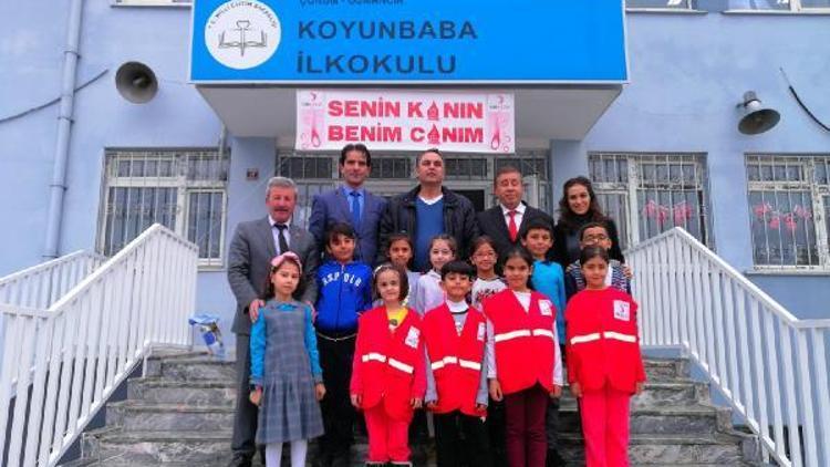 Osmancık Koyunbaba İlkokulu öğrencilerinden kan bağışı kampanyası