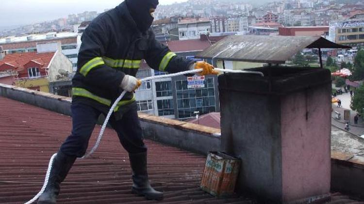 İtfaiyeden baca temizliği uyarısı