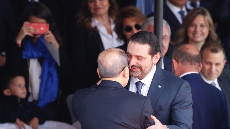Hariri bağımsızlık törenlerine katıldı