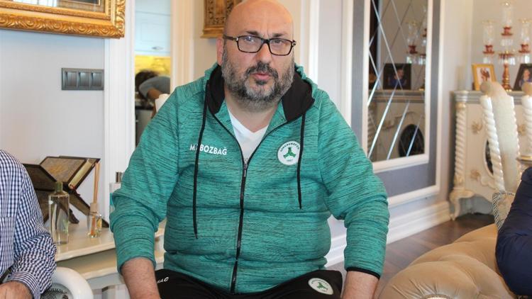 Giresunspor Başkanı Mustafa Bozbağ: Bir süre maçlara gidemeyeceğim