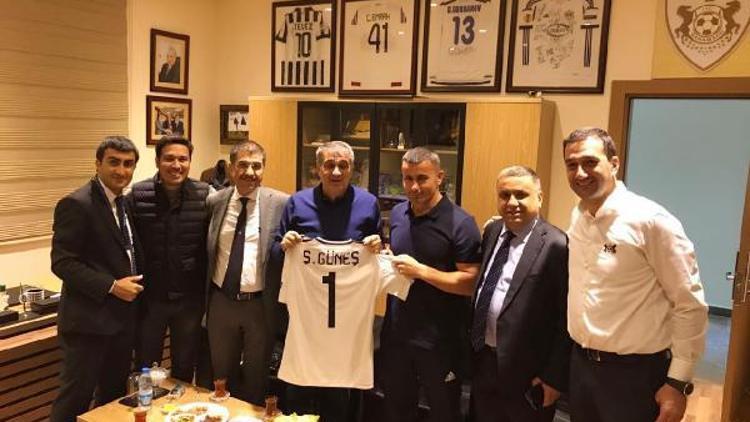 Beşiktaş Teknik Direktörü Güneş, Karabağı ziyaret etti