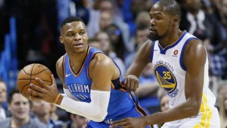 Westbrook hırs yaptı, Oklahoma şampiyona fark attı