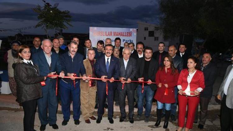 Başkan Çetin, Çocuk ve Dinlenme Parkı’nın açılışını yaptı