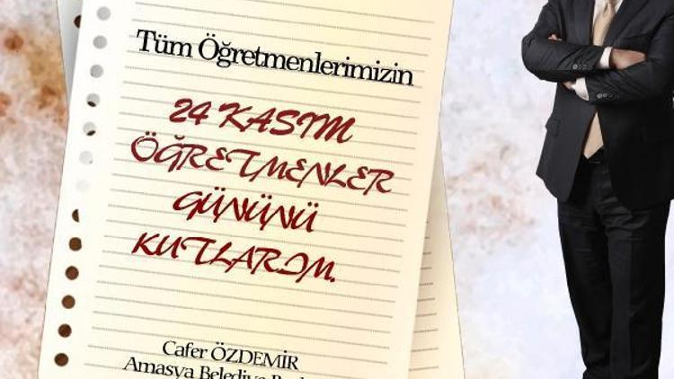 Başkan Özdemir’den öğretmenler günü mesajı