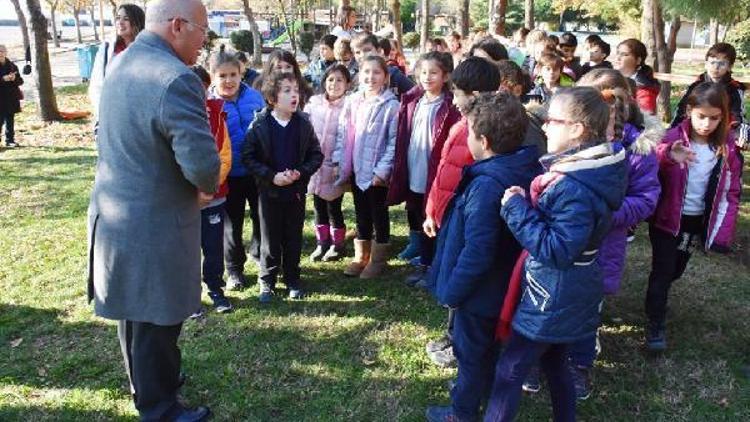 Eşkinat’tan öğrencilerin yaptırdığı kedi evi projesine destek