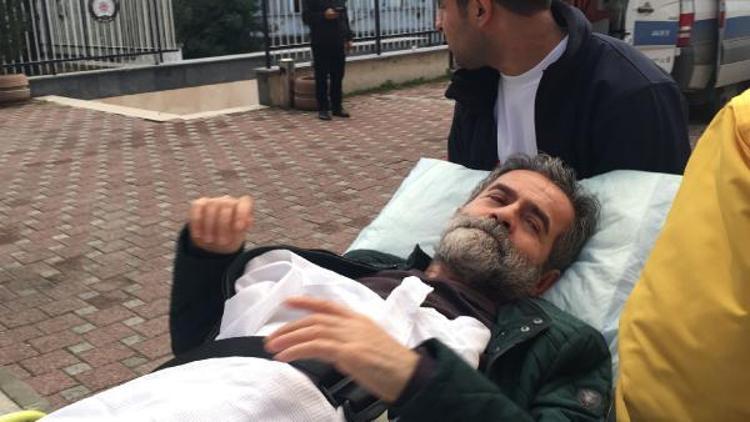 Gazeteci Ali Tarakçı sedye ile getirildiği emniyette, kendisini vuranları teşhis etti