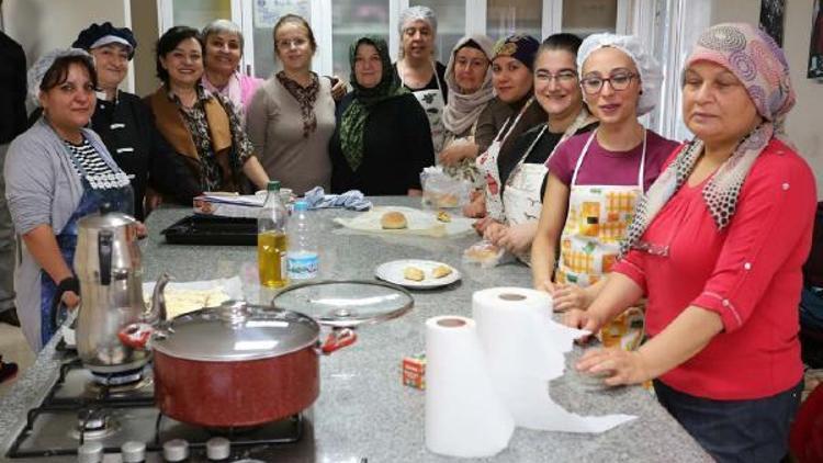 Odunpazarından kadınlara aşçılık kursu